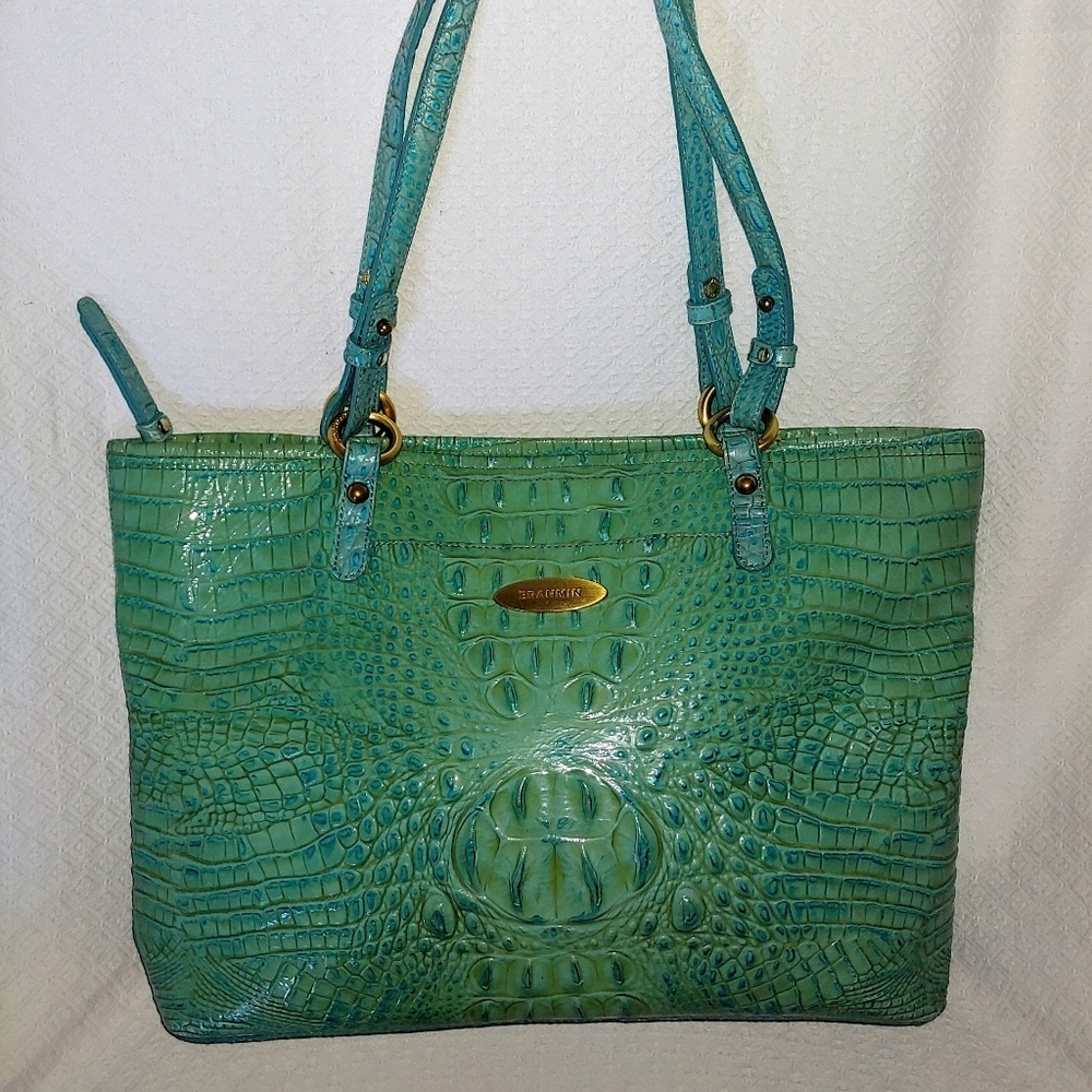 Brahmin Embossed Leather Melbourne Purse